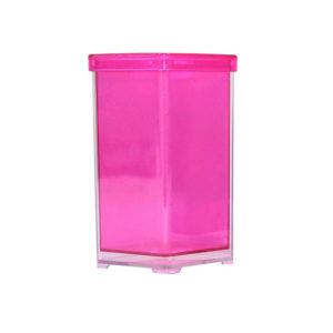 Foto Porta Caneta Acrílico MTB 14213 Imagem Rosa