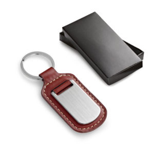 Foto Chaveiro Metal e Couro MTB 93172 Imagem (1)