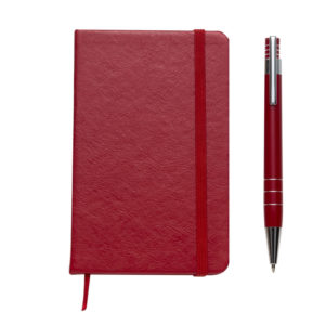 Foto Conjunto Caneta e Caderneta MTB 13017 Imagem Vermelho (2)