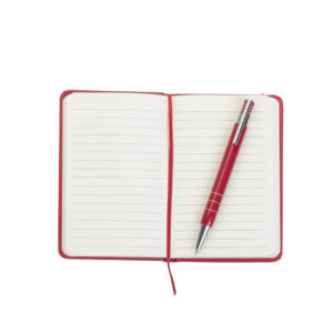 Foto Conjunto Caneta e Caderneta MTB 13017 Imagem Vermelho (3)