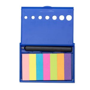 Foto Kit Post-it com Caneta MTB 11933 Imagem Azul (2)