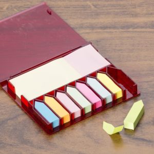 Foto Bloco de Anotações com Post-it MTB 12205 Imagem Vermelho (4)