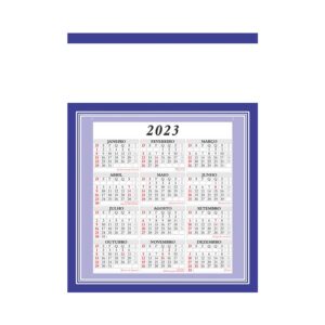 Foto Folhinha Comercial Grande MTB 50 LG Imagem Azul (2)