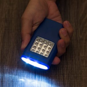 Foto Lanterna Plástica com Imã MTB 12906 Imagem Azul (6)