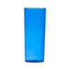 Foto Copo Long Drink Translúcido Imagem AzulFoto Copo Long Drink Translúcido Imagem Azul