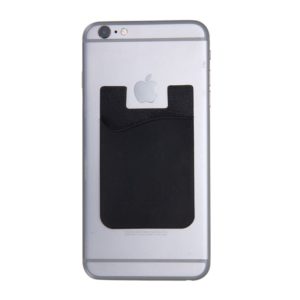 Foto Adesivo Porta Cartão de Silicone para Celular MTB 14000 Imagem Preto (3)