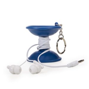 Foto Chaveiro Emborrachado com Fone MTB 2018 Imagem Azul (2)