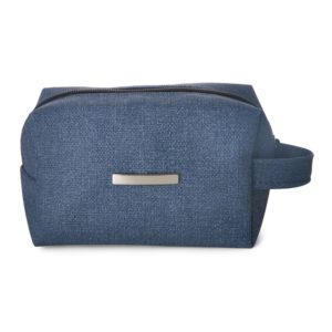 Foto Necessaire Puff Jeans Sintético MTB 13920 Imagem Azul (2)