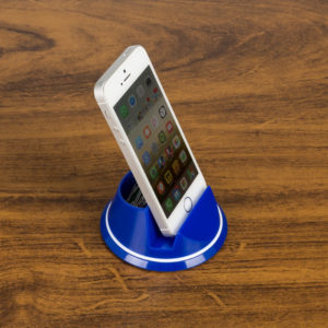 Foto Suporte Giratório para Celular com Porta Clips MTB 13787 Imagem Azul (2)