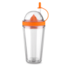 Foto Copo Plástico com Espremedor de Frutas 500ml MTB 8100 Imagem Laranja (1)