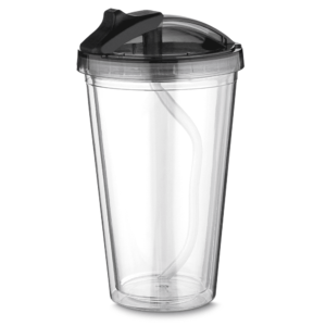 Foto Copo Plástico com Tampa e Canudo MTB 6021 Imagem Preto (3)