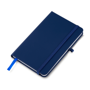 Foto Caderno com Elástico e Suporte para Caneta MTB CAD 003 Imagem azul_det2