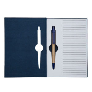 Bloco de Anotações com Caneta MTB 13005 azul (2)