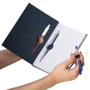 Bloco de Anotações com Caneta MTB 13005 azul (5)