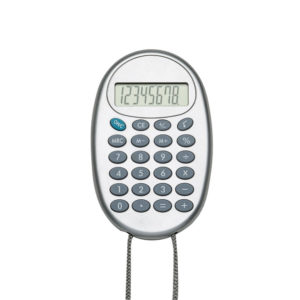 Foto Calculadora com Cordão MTB 2964 Imagem cinza (1)