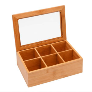 Foto Caixa para Chás em Bambu MTB CX-06513 Imagem (2)