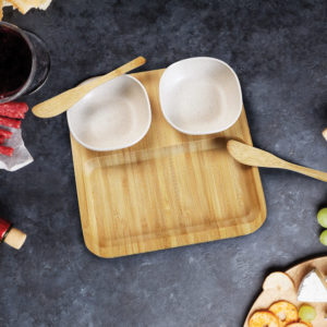 Foto Kit Petiscos em Bambu 5 Peças MTB PD-00573 Imagem (6)