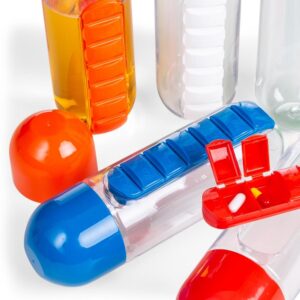 Foto Squeeze 700ml Porta Comprimido MTB 13996 Imagem