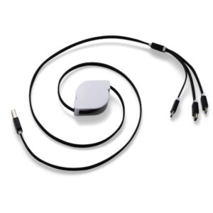 Foto Cabo de Dados Retrátil MTB 338 Imagem Preto (1)