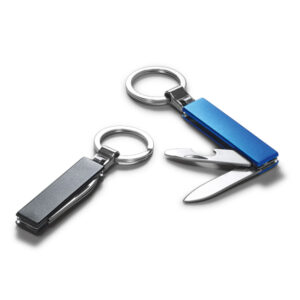 Foto Chaveiro de Metal com Canivete e Abridor de Garrafas MTB 53197 Imagem