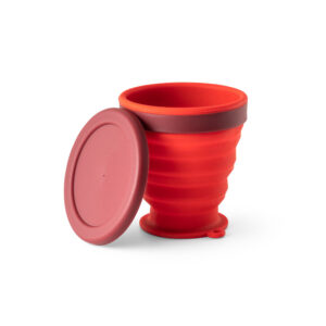 Foto Copo Dobrável MTB 94696 Imagem Vermelho (2)