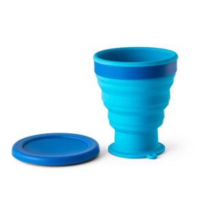 Foto Copo Dobrável MTB 94697 Imagem Azul Claro (2)