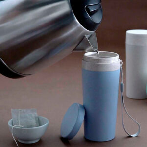 Foto Copo Fibra de Bambu MTB 3006B Imagem Azul (3)