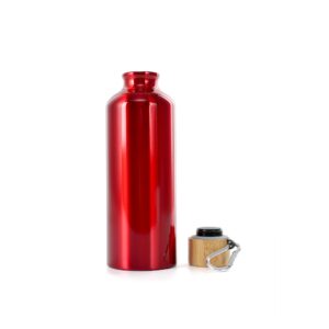 Garrafa Alumínio com tampa de bambu ZB 6018 - foto 2