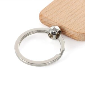 Chaveiro Quadrado de Madeira ZB 6038 - foto 5