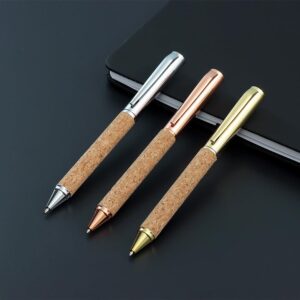 Caneta Metálica com Detalhes em Cortiça ZB 1007 - foto 3