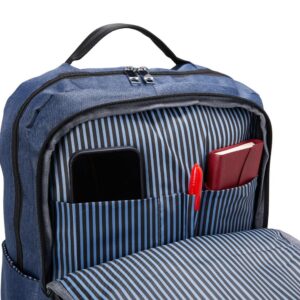 Mochila de Nylon Detalhes em Couro Sintético ZB 1351 - foto 4