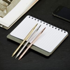 Caneta Metal Carga Esferográfica Azul ZB 1006B - foto 4