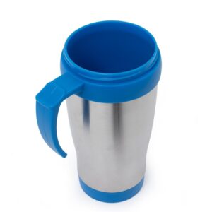 Caneca Inox com Tampa e Bocal 400ml ZB 3889B - foto 3