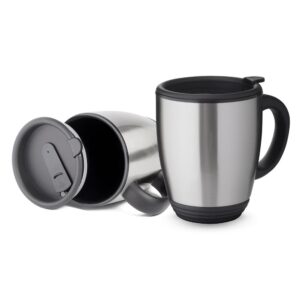 Caneca Inox com Tampa 470ml ZB 15017 - foto 2