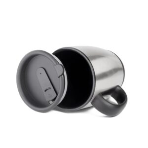 Caneca Inox com Tampa 470ml ZB 15017 - foto 3