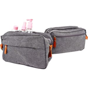 Nécessaire com Detalhes em Couro e Alça ZB 18753 - foto 2