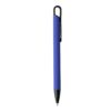 Caneta Semimetálica ZB 15034 | acionamento por clique e carga esferográfica azul 1.0mm.