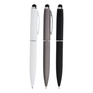 Caneta Metal Emborrachada com Touch ZB 6072 - foto 2