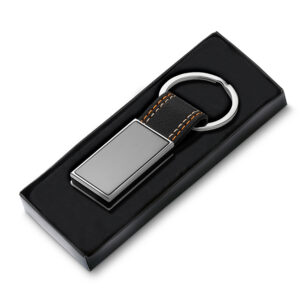 Chaveiro Metal com Detalhes em Couro ZB CH7010 - foto 2