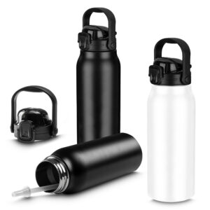 Garrafa Térmica Inox com Alça ZB GA 8850 | bico removível trazendo possibilidades de uso com anel de silicone na tampa para vedação.