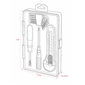 Foto Kit Ferramenta ZB 8402A Imagem (4)